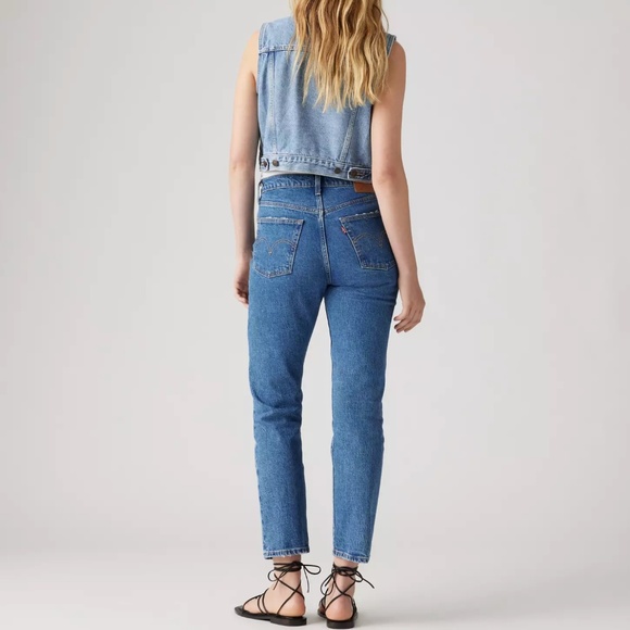 Levi's 501 Original Cropped Women's Jeans Size 25 - Picture 5 of 10